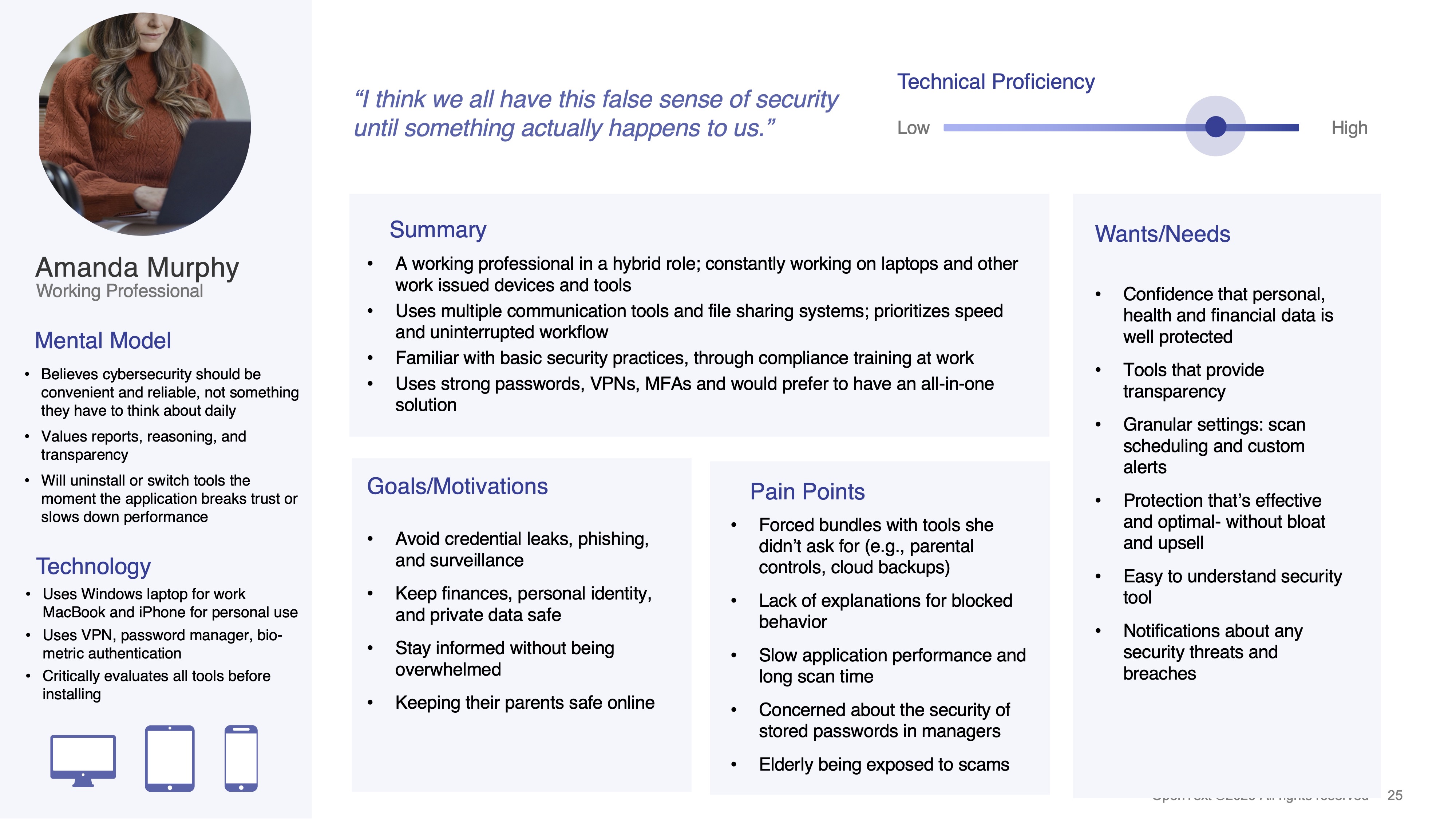 UX persona interview insights 3